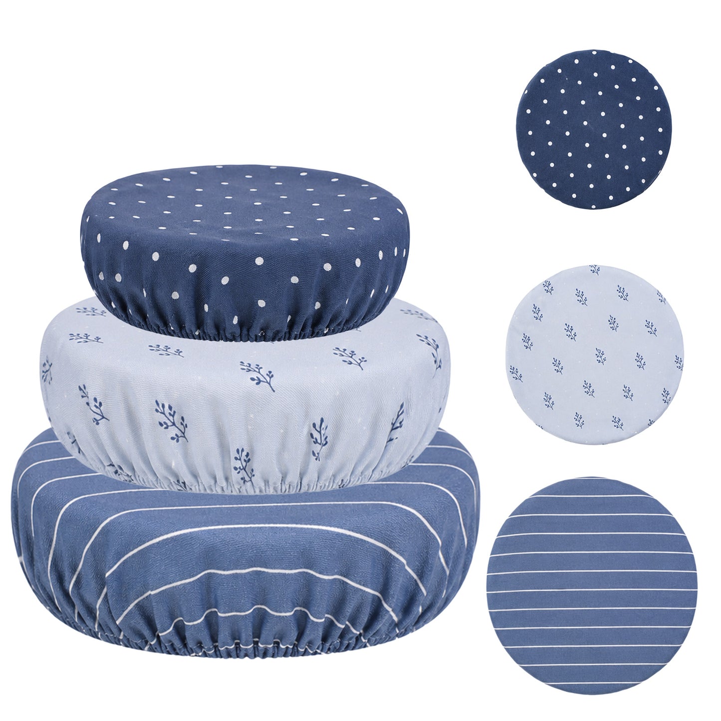 3PCS Reusable Bowl Covers, Breathable Bread Proofing Cover for Bread