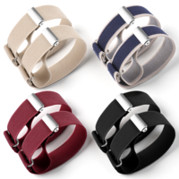QfwdfcTrenz 8 Pcs (4 Pairs) Unisex Elastic Adjustable Armbands, Anti-Slip Shirt Sleeve Holders with Non-Slip Closure Clips, Men's Arm Garters for Shirts, Armband Garters for Men