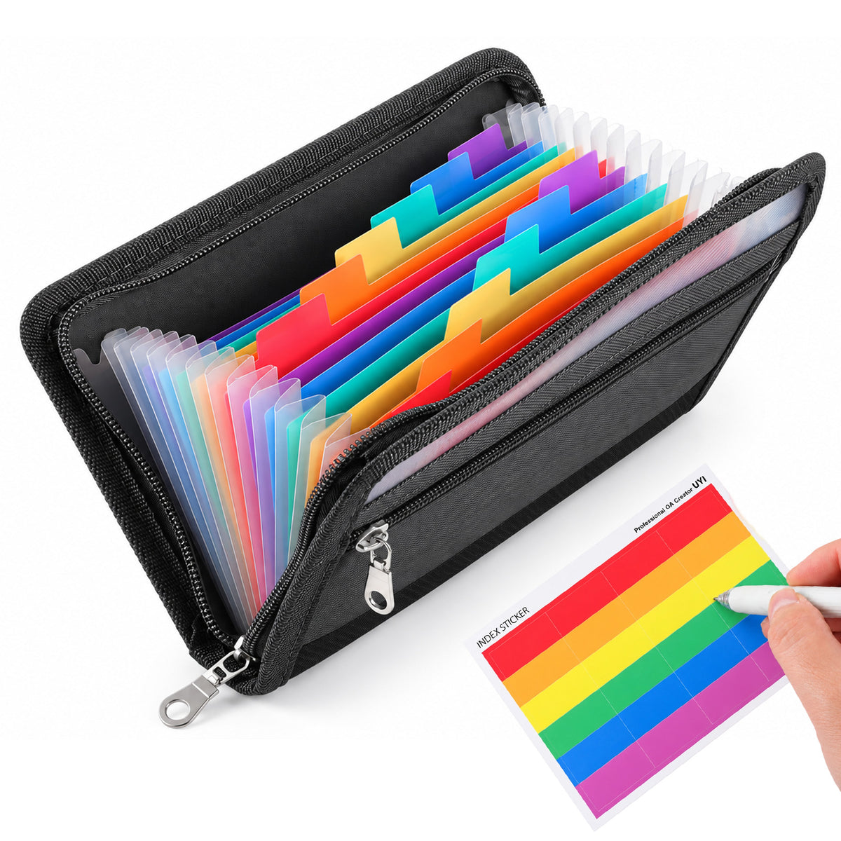 Receipt Holder Organizer Coupon Holder Small Accordion File Organizer