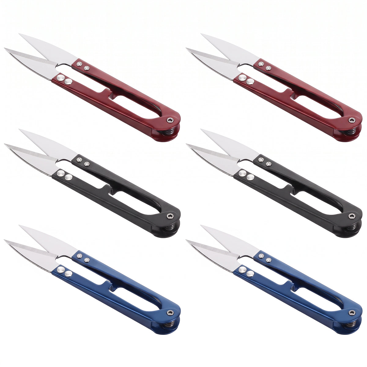 6Pcs Sewing Scissors, 4.1 Inch Embroidery Scissors Thread Cutter