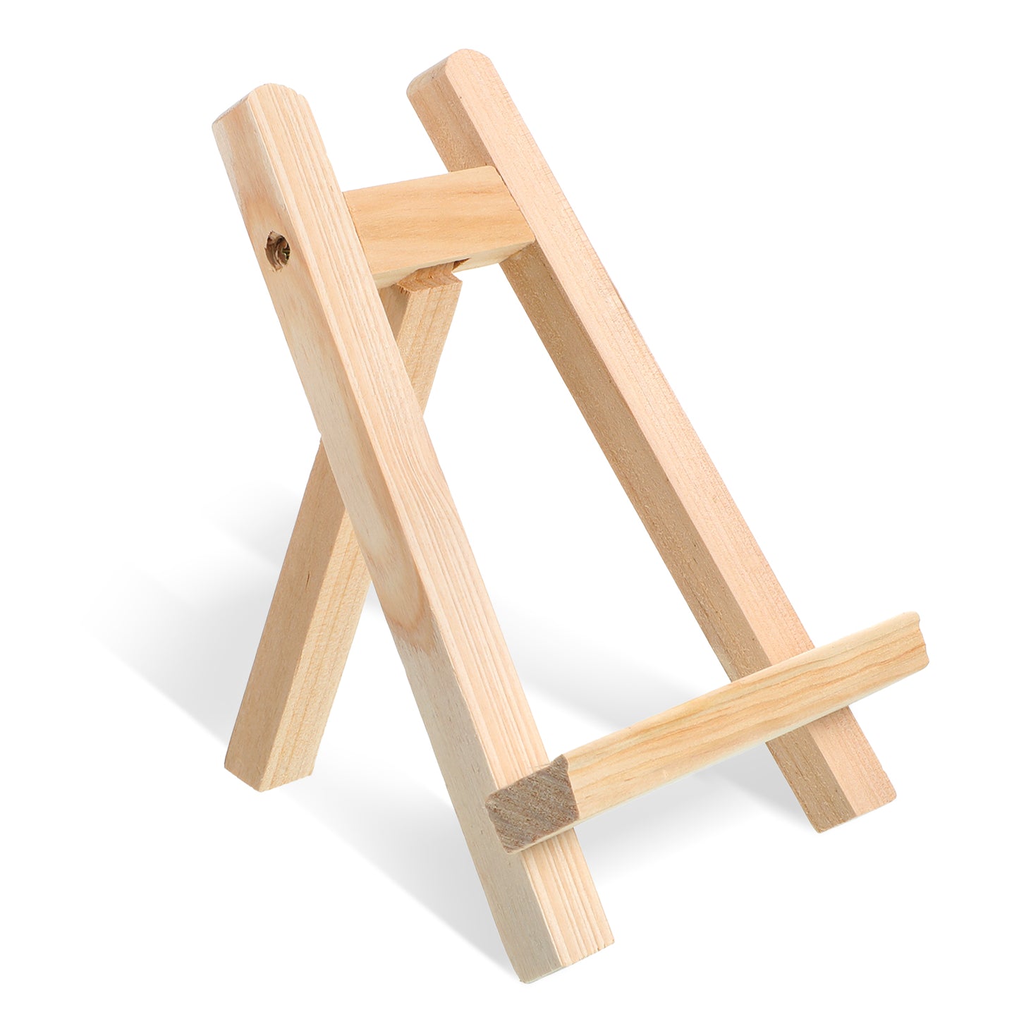 8 Inch Small Tabletop Display Stand (15 x 20cm) Small Easels for Display Picture Stand Mini Wooden Easel a Frame Artist Easel for Photos Paintings Crafts