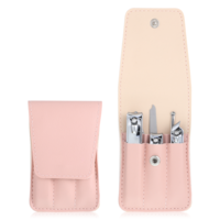 Nail Clipper Set for Men, 6 PCS Stainless Steel Mens Nail Grooming Kit Travel Nails Clippers Kit, Toe and Fingernail Clipper Set with Travel Case Manicure/Pedicure Grooming Tools Gift for Men Women