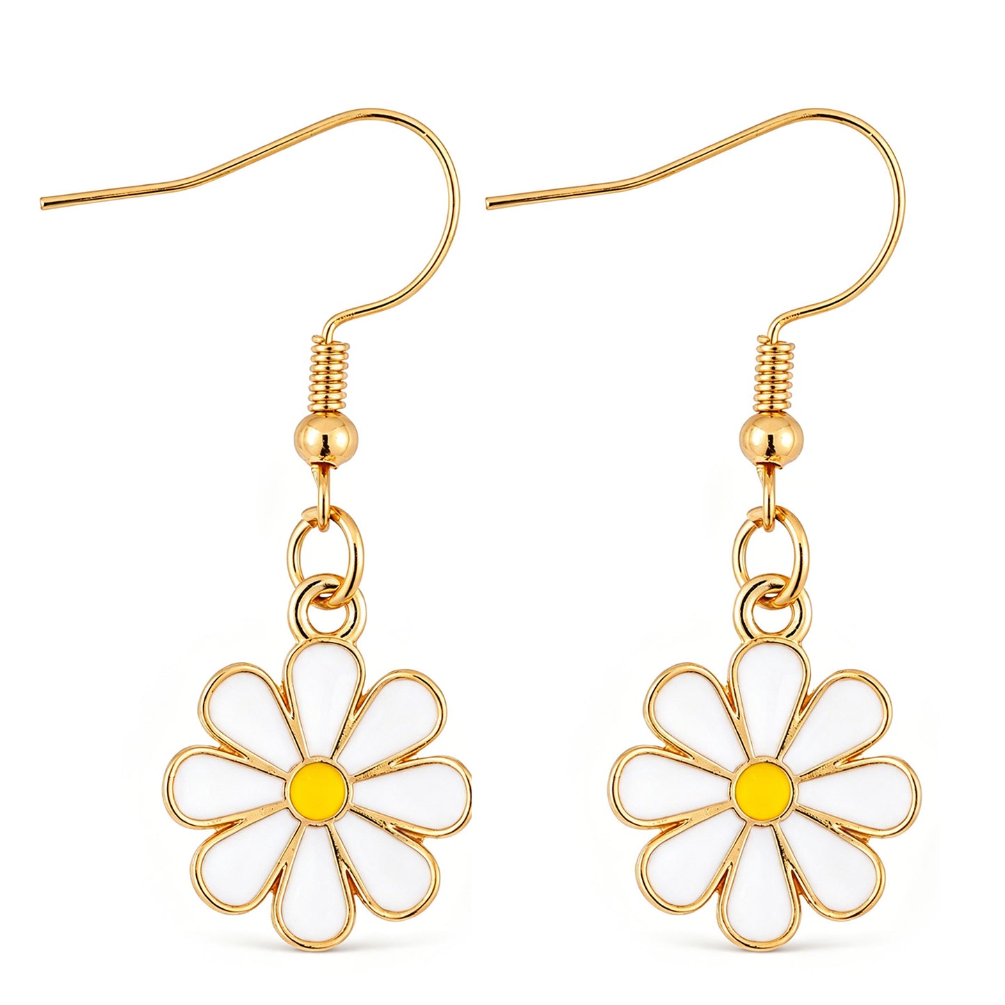 Daisy Flower Earrings for Women Daisy Flower Dangle Earring