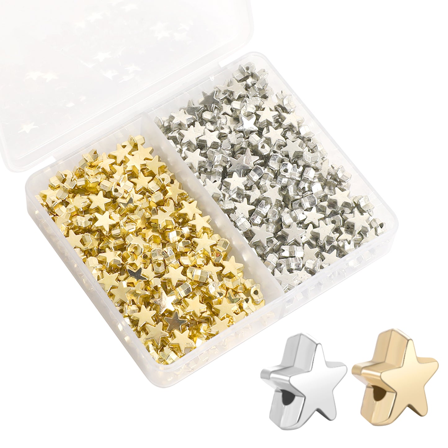 Star Spacer Beads