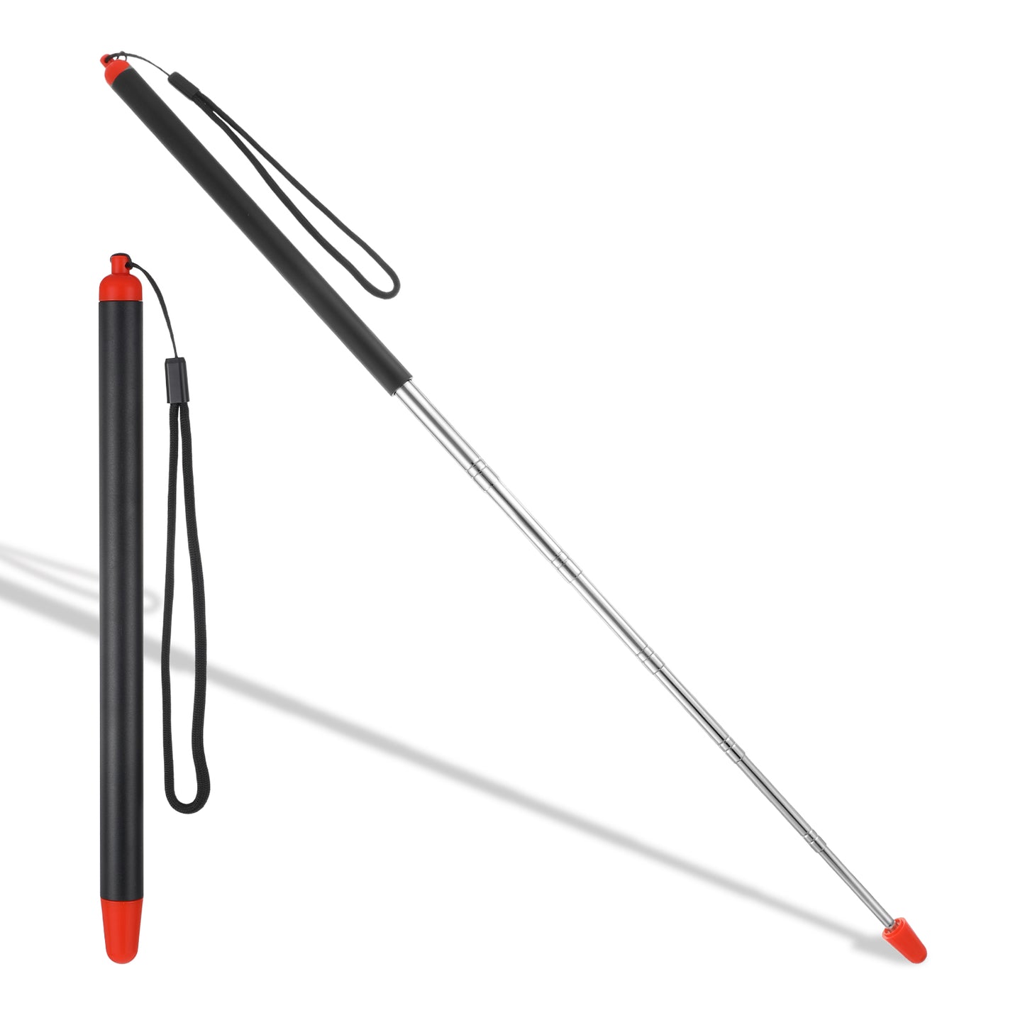 Telescopic Teachers Pointer Stick, Retractable Teaching-Pointer, Expandable whiteboard Pointers, Hand-Pointer Extendable, Pointer Finger Stick, Presentation Sticks for Office, Classroom (47 Inch)