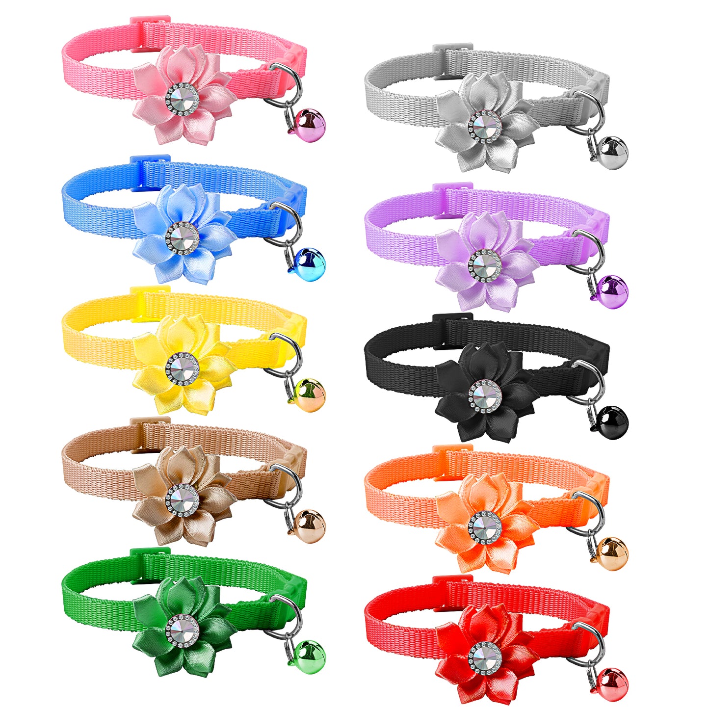 10pcs bell collar, Puppy Collars