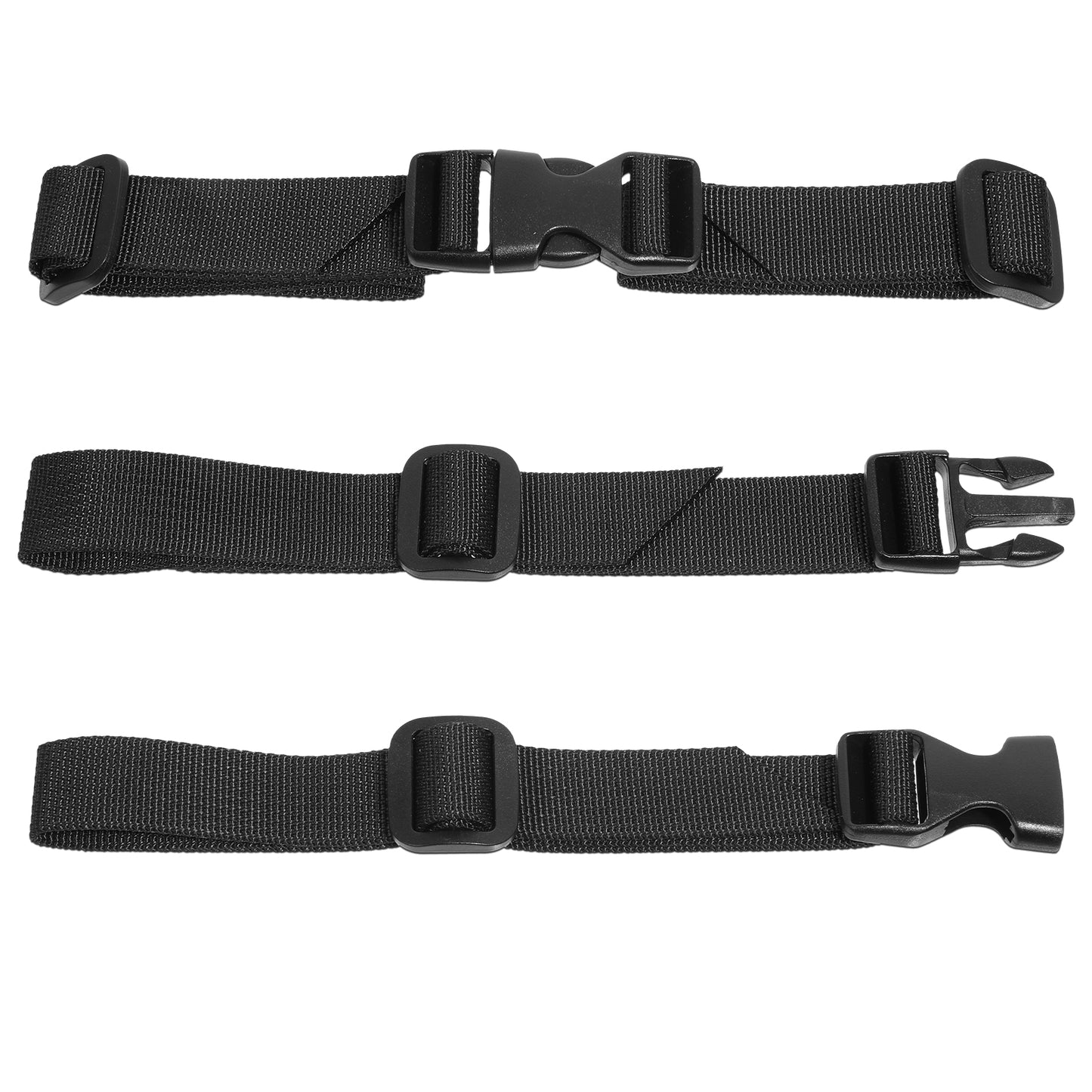 Trinkrittey 2 Set Backpack Chest Strap Universal Backpack Chest Strap Adjustable Sternum Strap Chest Harness Secures Chest Belt with Quick Release Buckle for Outdoor Backpack Accessories