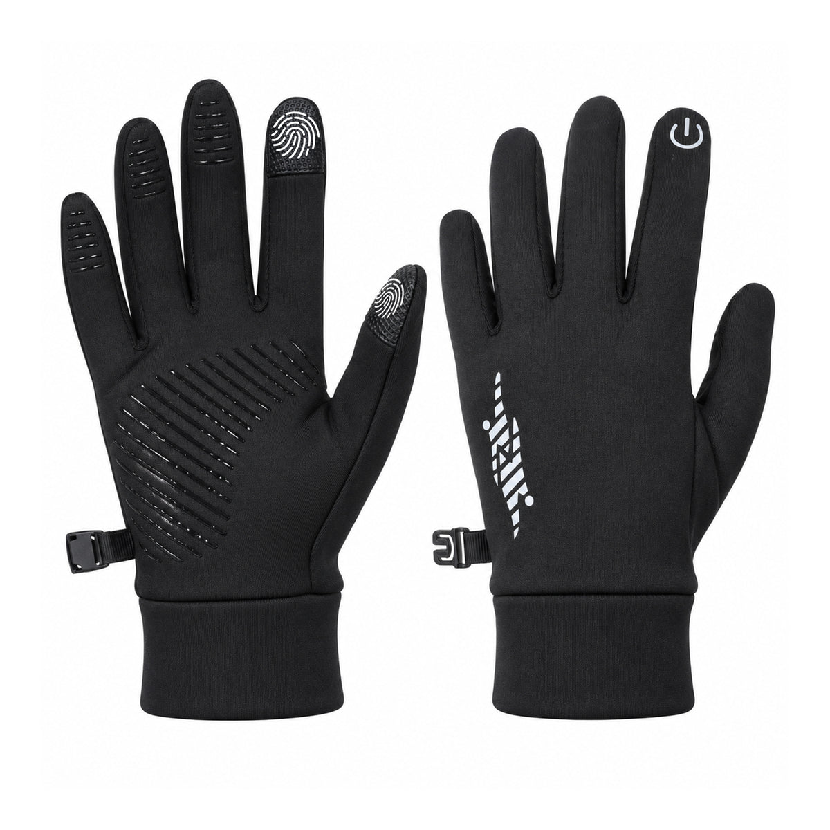 Fyntave Winter Gloves for Women, Waterproof Touchscreen, Black