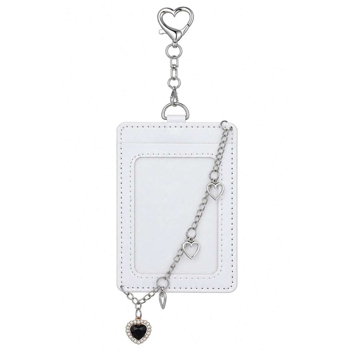 Photocard Holder, ID Badge Keychain Hanging Display Cover, 1Pc