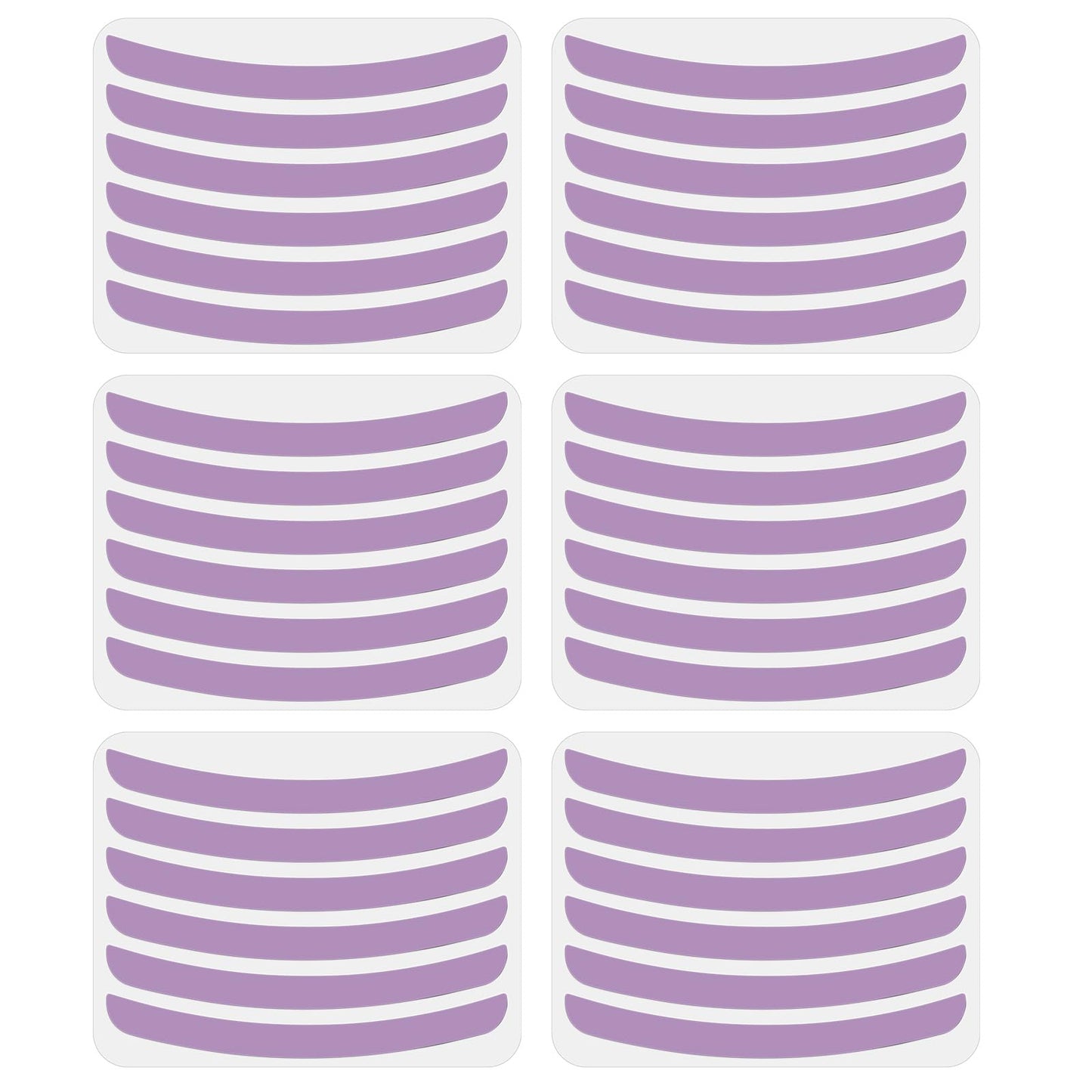 KALIONE 36 Pack Lash Lift Pads Tool,Silicone Lash Pad, Reusable Lash Lift Rods Ribbon Kit,Eyelash Perm Pads Kit, Soft Lash Lift Shields,Luxe Lash Lift Kit for Eyelashes Perming Tinting Lifting,Purple
