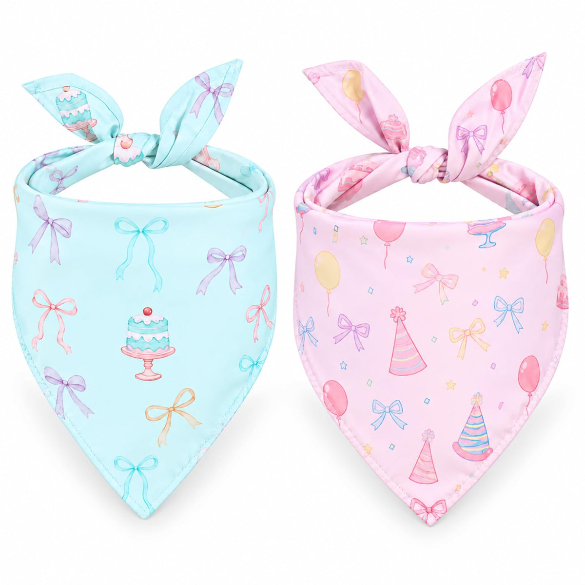 Birthday Dog Bandana for Dogs Washable Adjustable Triangle Dog Bandana | Cute Soft Pet Bandana for Small Medium Large Girl Boy Pup Pet