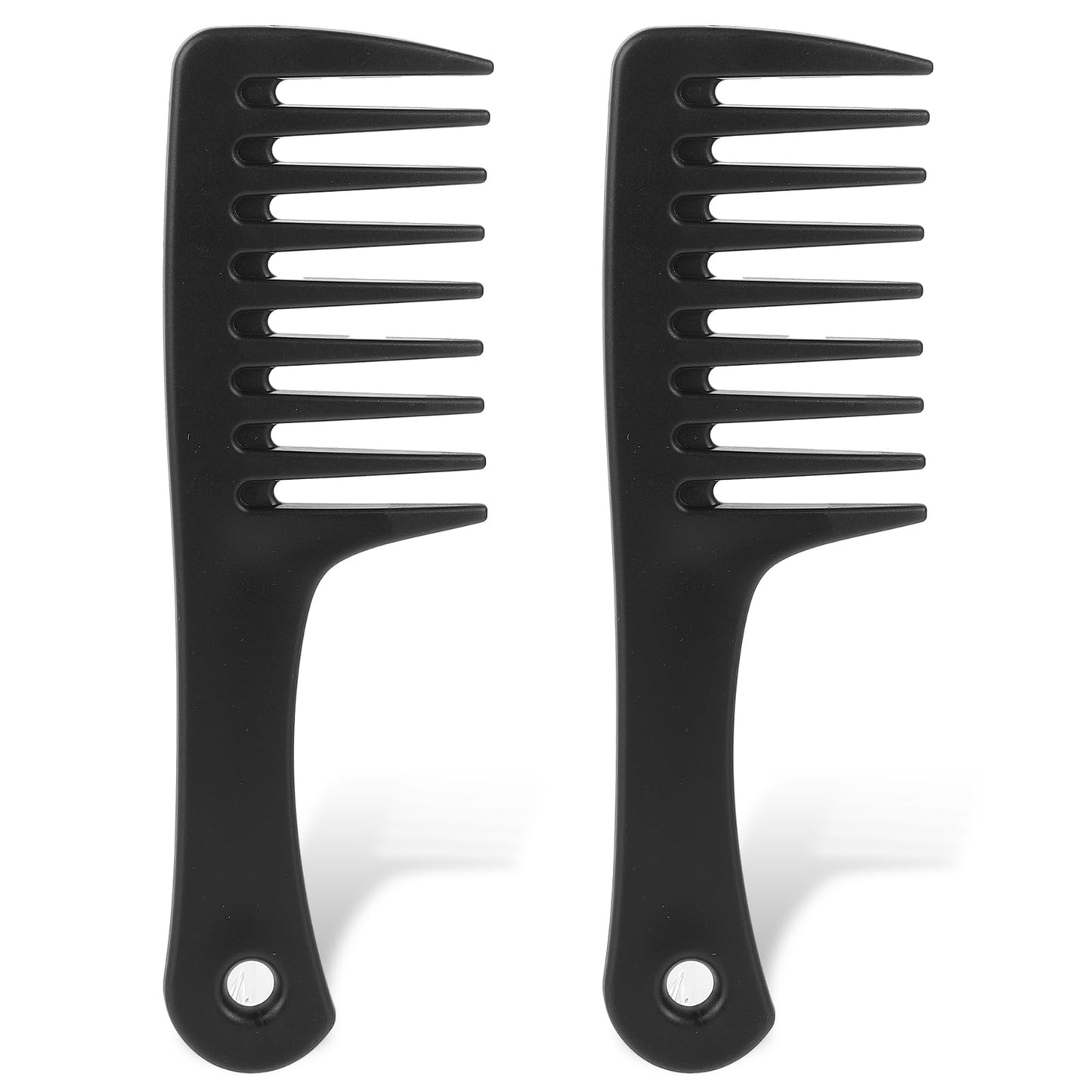 Wide Tooth Comb, 2 Pack Small Hair Combs for Women, Portable Travel Detangling Comb Anti-Satic Curl Comb No Tangles Hair Brush Shower Comb for Curly Hair, Long Hair, Wet Hair, Professional Hair Care