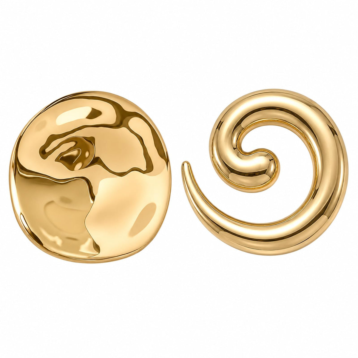 Gold Geometric Brooch Pins Vintage Irregular Gold Brooch Pins for Women