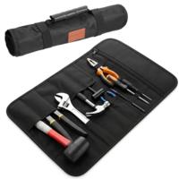 Tool Pouch 22slots Tool Roll up Pouch Heavy Duty Canvas Tools Roll Bag Screwdriver Pliers Roller Compartments Organizers for Hand Tools Wrenches