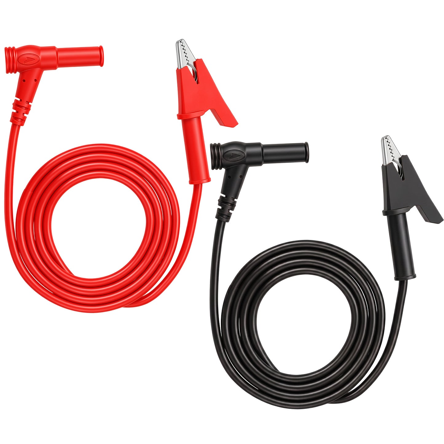 2Pcs Multimeter Alligator Clips Test Leads