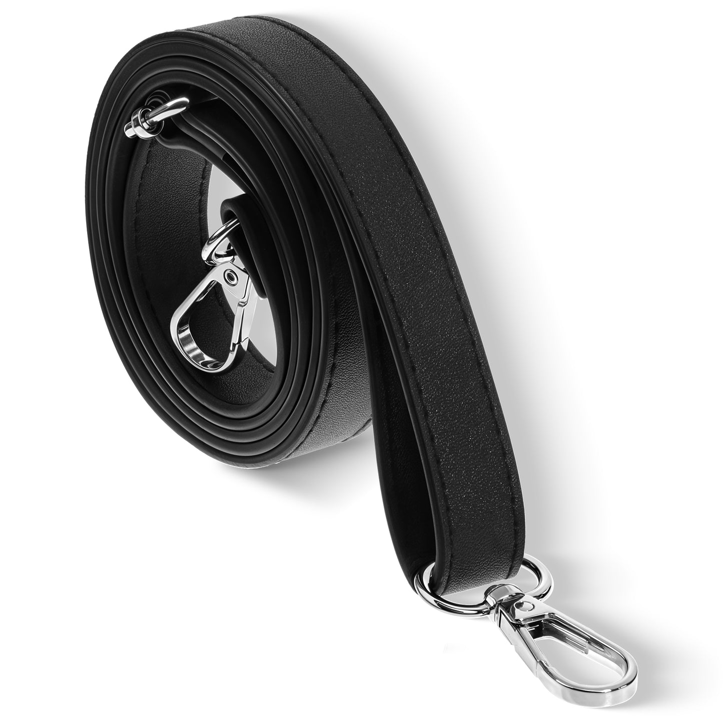 Soft PU Leather Purse Straps Crossbody Replacement Chain Strap Adjustable Bag Chain for Purse Wallet Shoulder Crossbody Bags Handbags