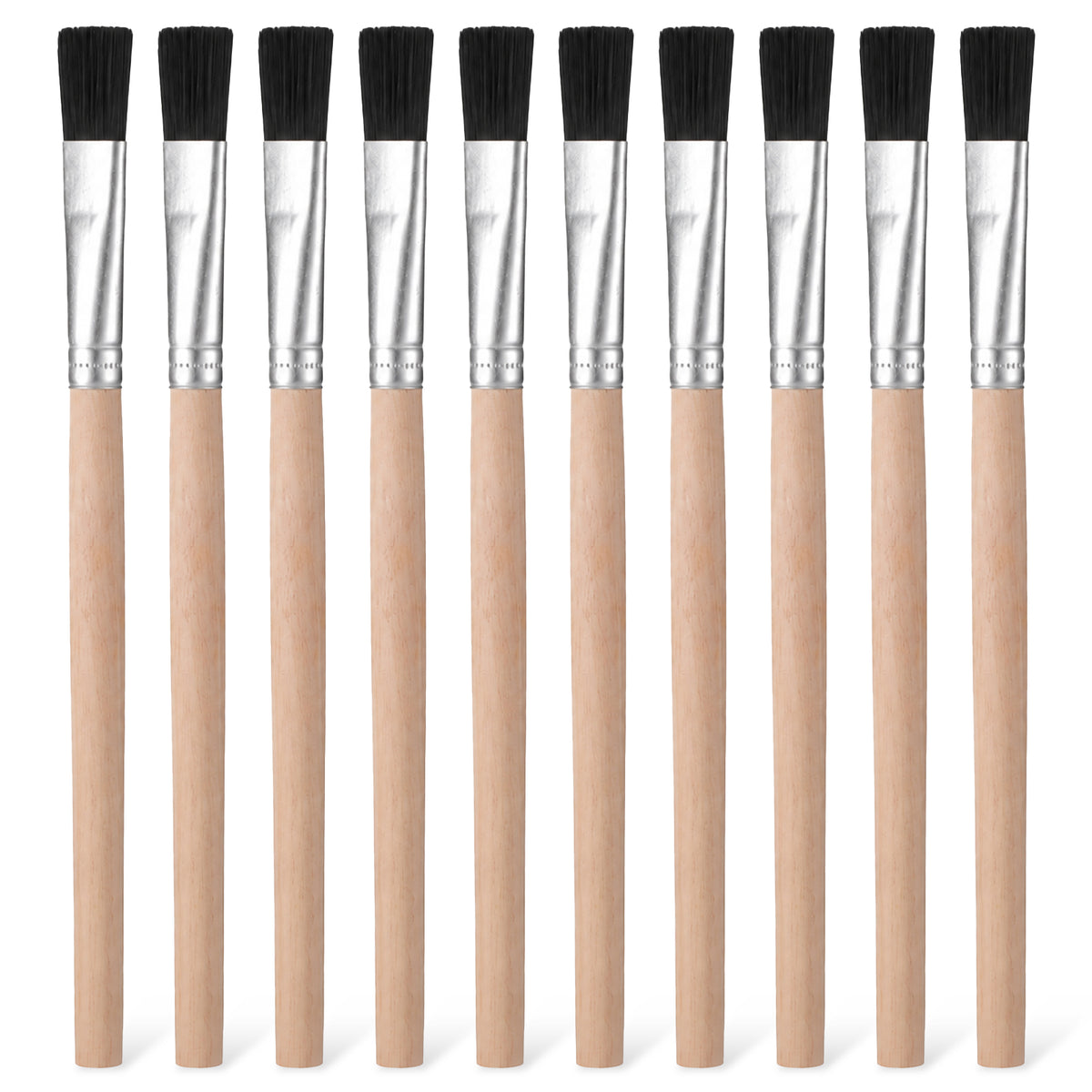 10PCS Paint Brush Small Art Paint Brushes Small Paints Brushes for Crafts