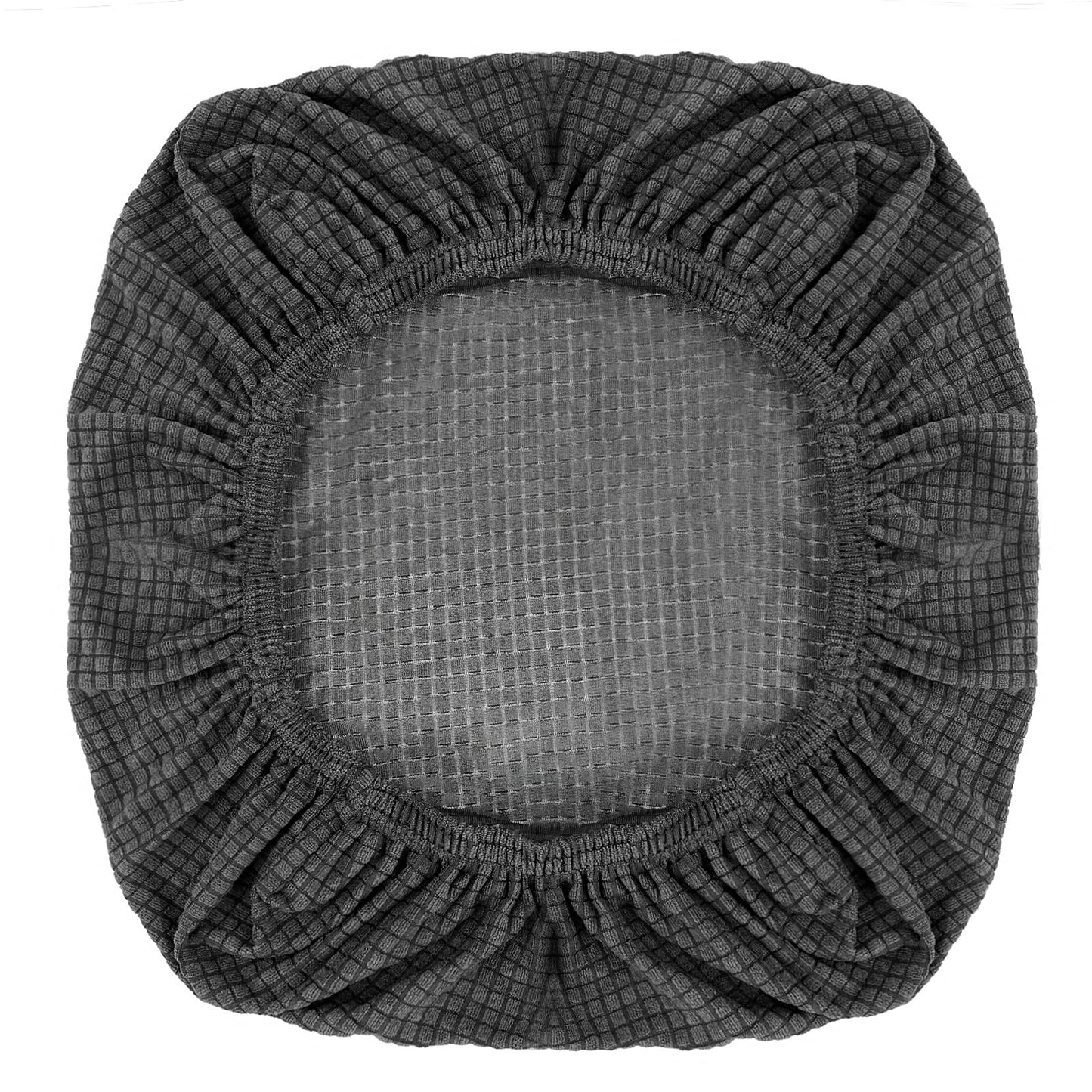 Stretch Office Covers Seat Cover Slipcover Office Chair Cover, Elastic Chair Covers, Office Chair Slipcovers Protector, Desk Chair Seat Covers, Computer Chair Seat Slipcovers Desk Seat Cover(Grey)