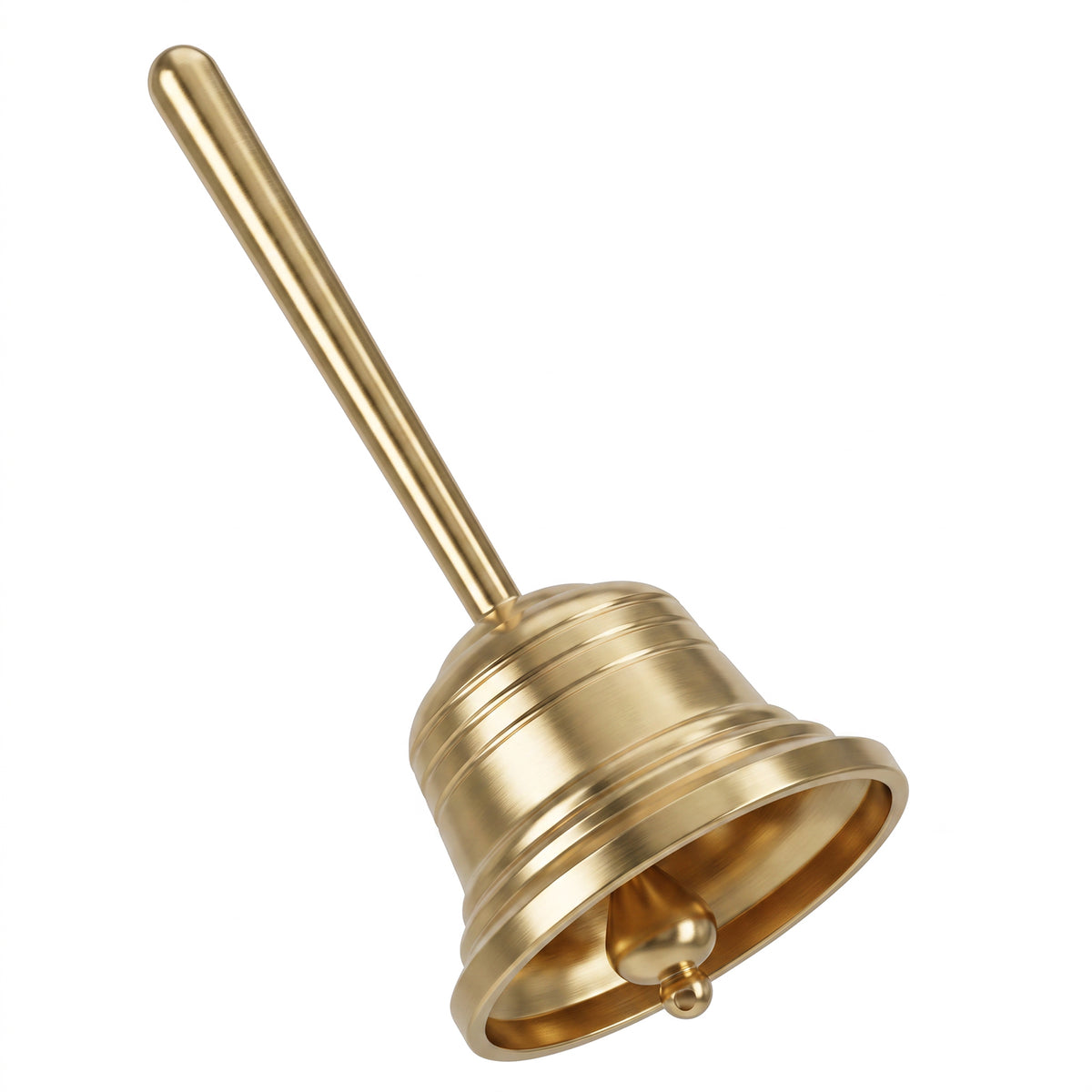 Solid Brass Small Call Bell, Dinner Hand Bell Hand Bells for Senior Bedside