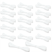 15 Pairs Invisible High Heel Shoe Straps, Transparent Invisible Elastic Shoelaces Elastic Ankle Straps, Adjustable Secure Anti-Slip Loose Shoes, Comfort Laces for Women, High Heel Support Anti-Loose
