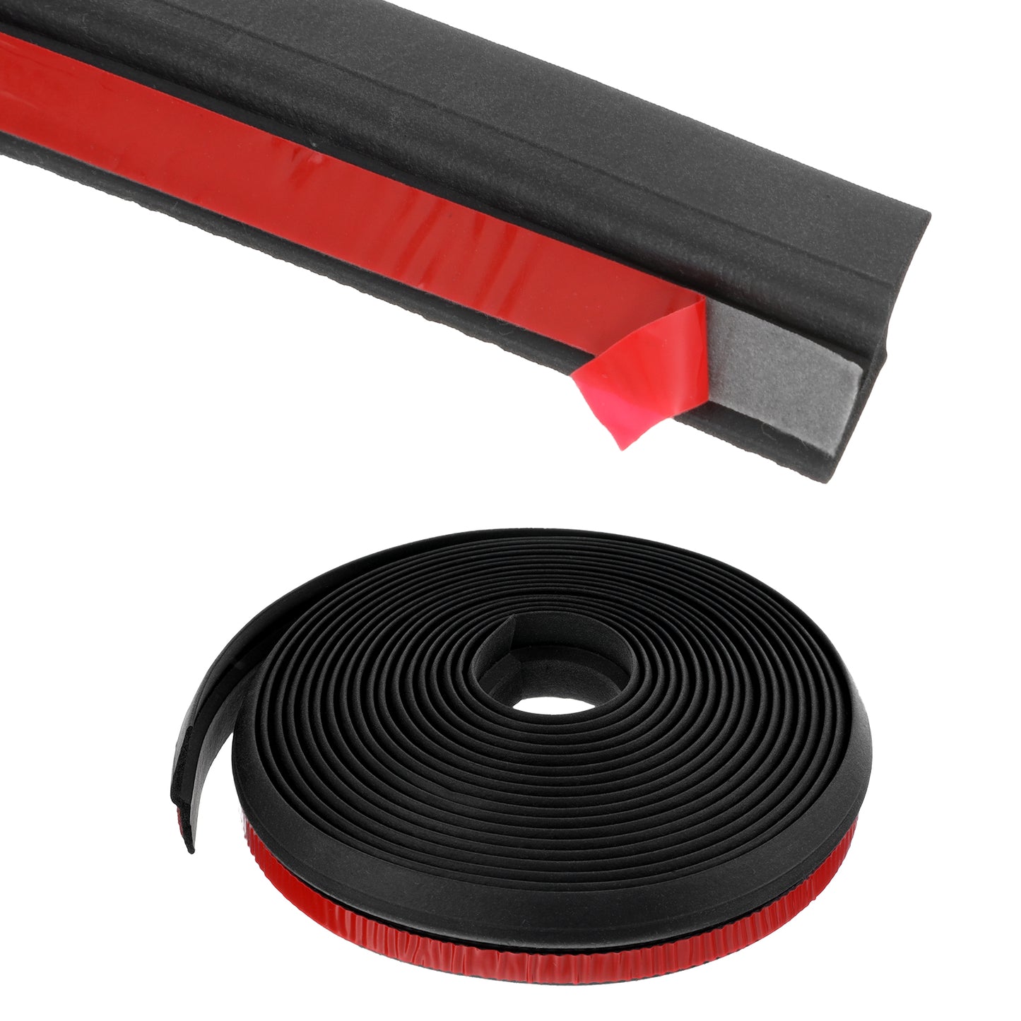Z-Shape Automotive Weather Seal, 13 FT Windshield Rubber Seal Strips, Car Weather Stripping Trim, Self-Adhesive Auto Door Rubber Seals Strip Sunroof Cover Seals