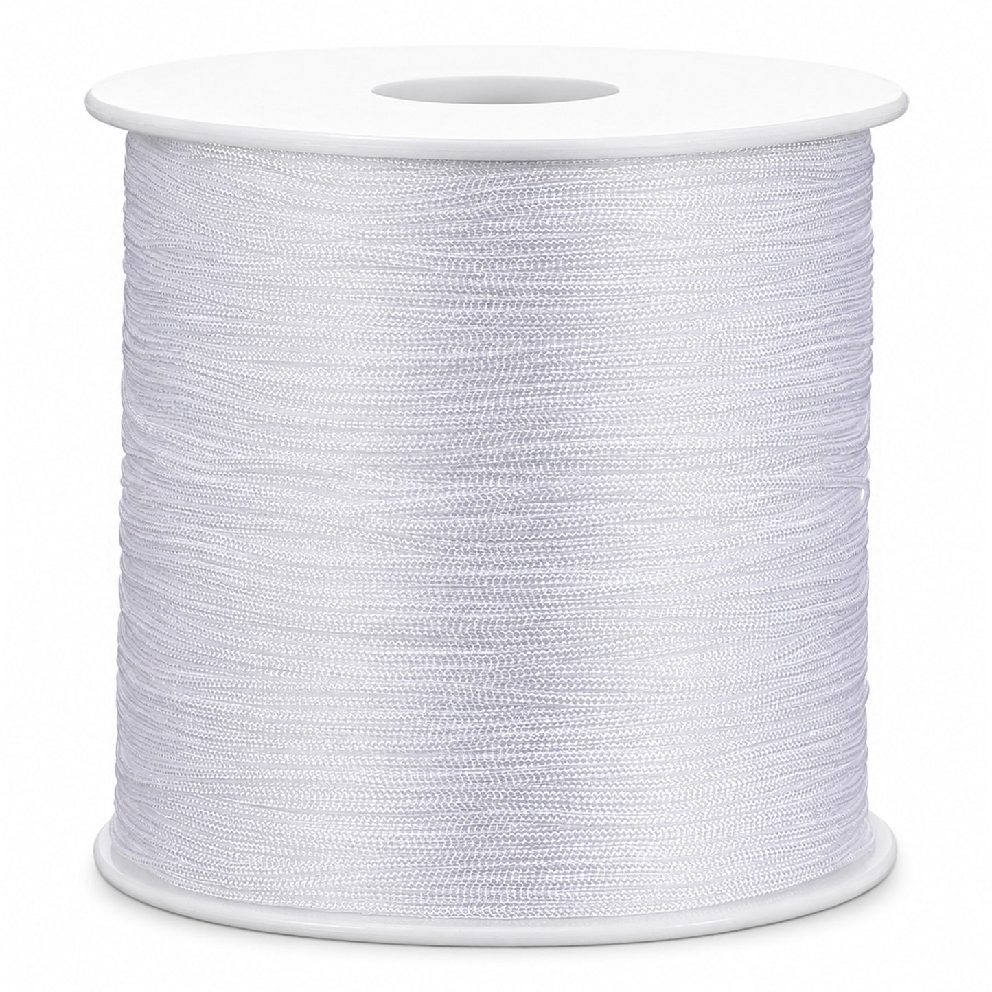 0.8mm x 100m White Nylon Cord Nylon Satin Cords