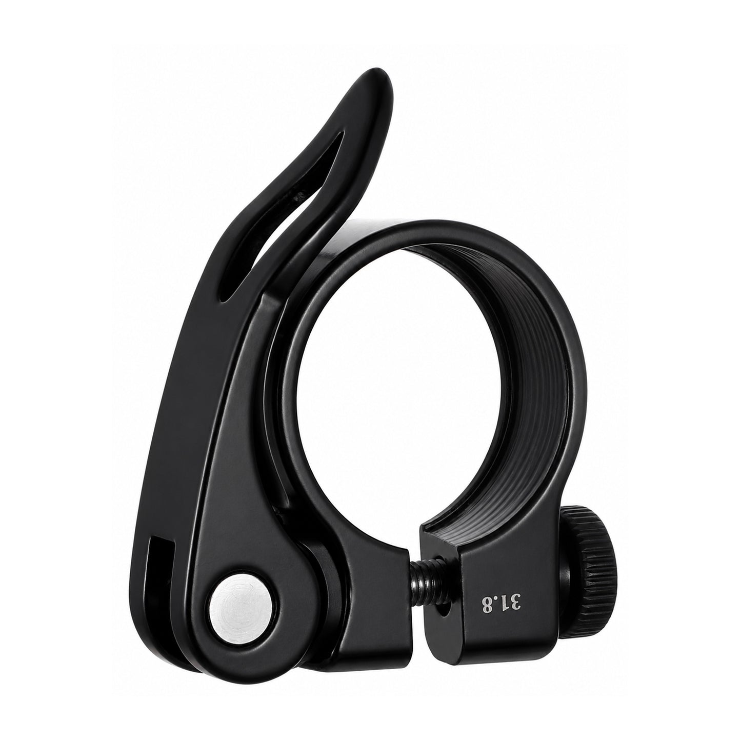 Bike Seat Post Clamp Aluminium Alloy Quick Release Bicycle Seat Clamp Lightweight Seatpost Collar 31.8mm Tube Clip for Mountain Road Bike MTB BMX Cycling Accessories