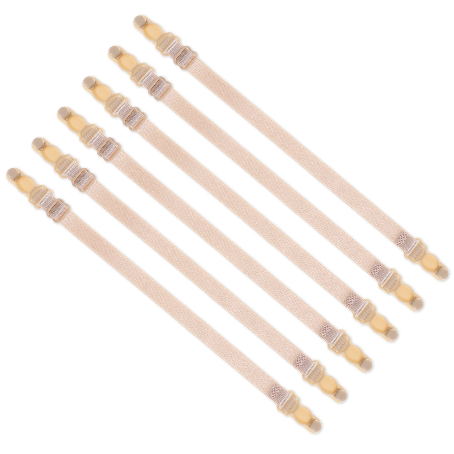 SynHHergyx 6 PCS Bra Strap Holders for Slipping Women's Bra Strap Clips Adjustable Elastic Bras Straps Non-slip Keep Bras Straps in Place