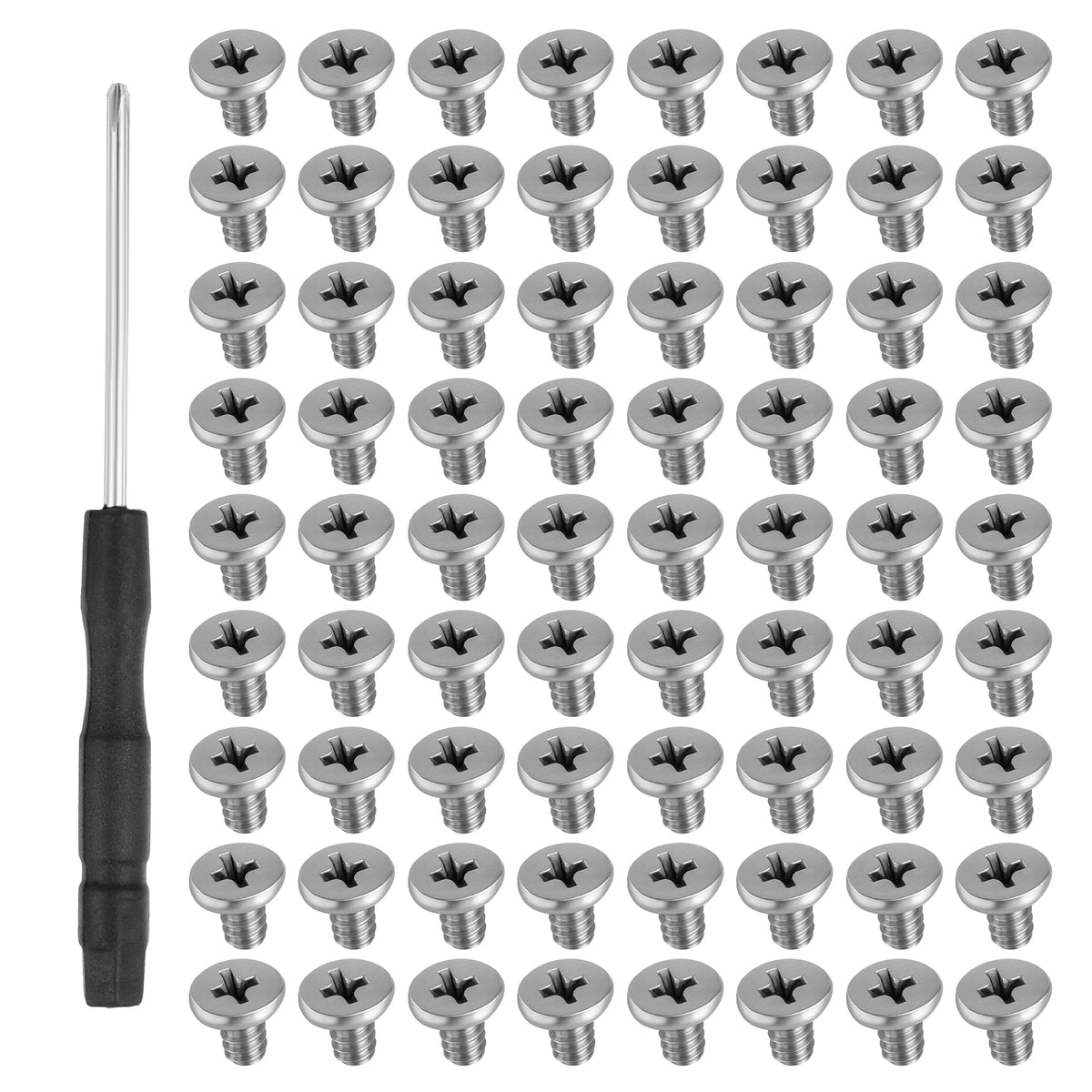 100pcs M.2 Screws Kit, M2 SSD Mounting Screws Nvme Screw