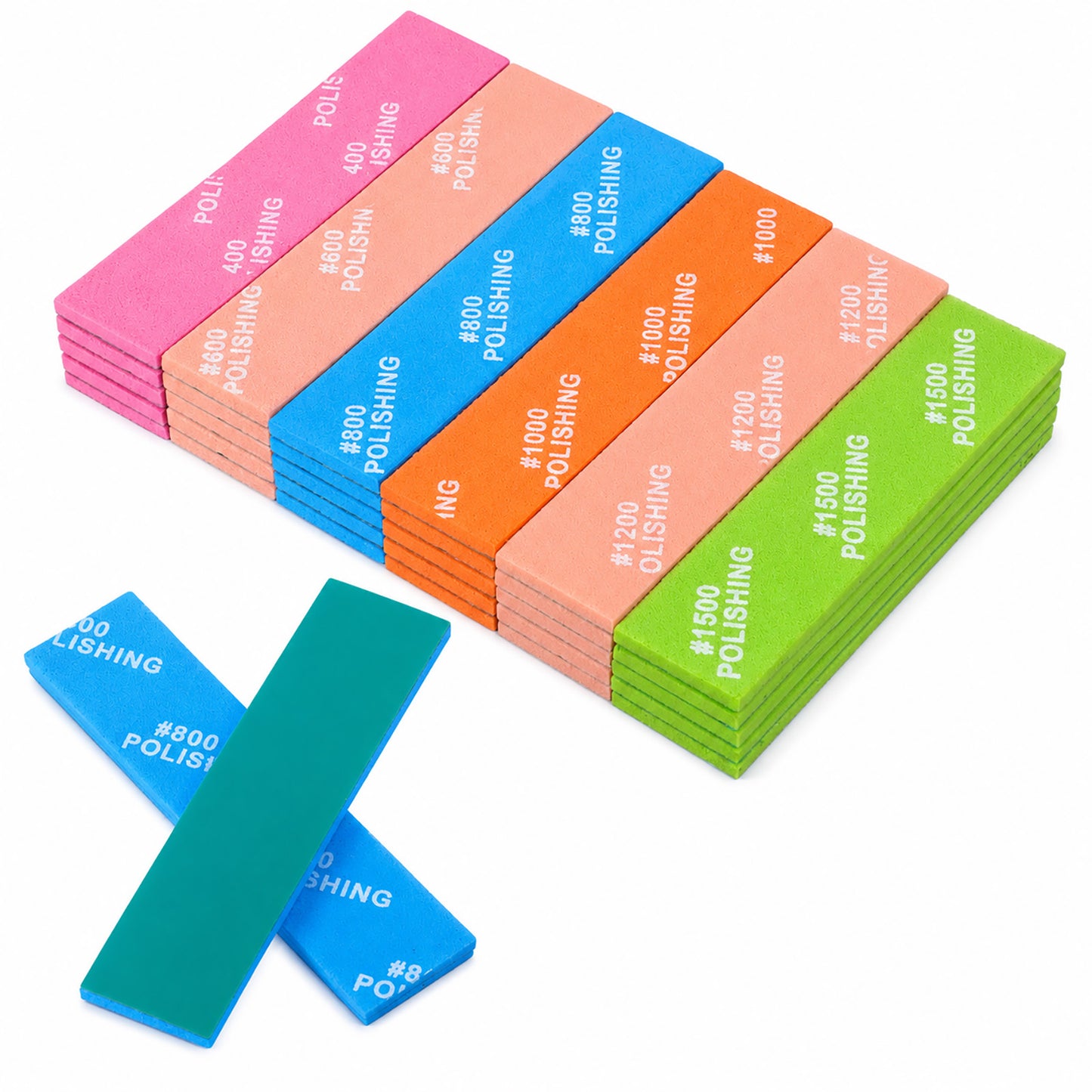 30Pcs Sanding Sponge Set 400,600,800,1000,1200,1500 Grit