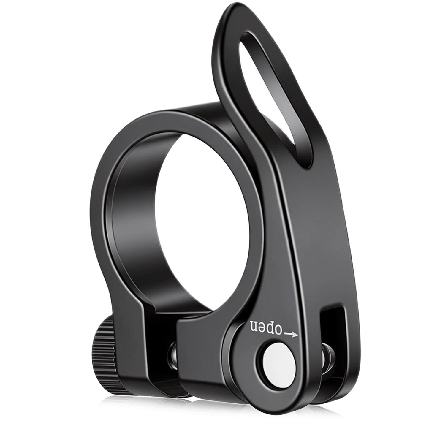 Bike Seat Clamp 34.9 mm Quick Release Seatpost Clamp Premium Aluminum Alloy Bicycle SeatClamp Collar for 30.4, 30.8, 30.9, 31.6, 31.8 Seat Tubes