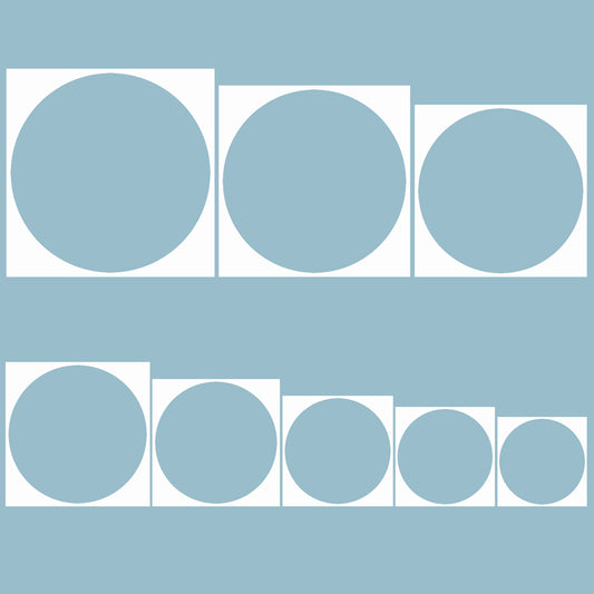 Large Circle Stencils for Painting,