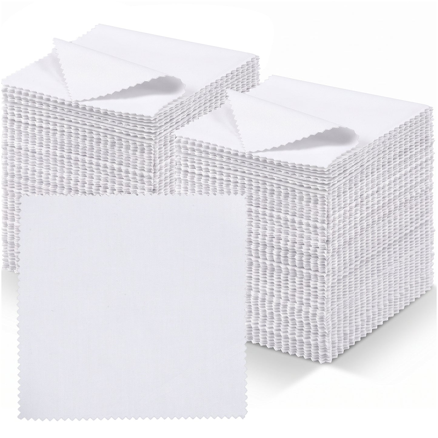84 Pack White Cotton Fabric Squares, 5 Inch Cotton Fabric Squares Precut Cottons Fabrics Square Solids White Charm Pack, Charm Packs for Quilting 5 Inch for Quilting Sewing Patchwork