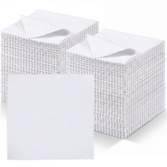 84 Pack White Cotton Fabric Squares, 5 Inch Cotton Fabric Squares Precut Cottons Fabrics Square Solids White Charm Pack, Charm Packs for Quilting 5 Inch for Quilting Sewing Patchwork