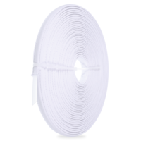 12 Yards Boning 12mm White Polyester Boning Cotton Covered Bonings Roll Corset Bra Bonings Tool for Sewing Wedding Dress Lingerie Gown
