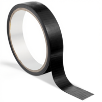 Xelsluthe Mini Duct Tape, 1Inch x 11 Yard Heavy Duty Duct Tape, Waterproof Black Multi-Purpose Tape, Mini Roll, Tear by Hand for Indoor Outdoor Repairs, Black
