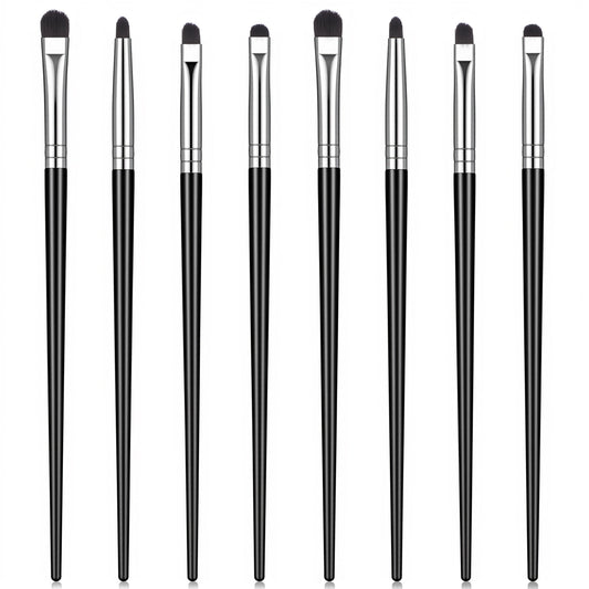Eye Makeup Brush Sets,Mini Smudge Brush for Eyeliner, Eyeshadow Brushes Eyeliner Smudger Tool Ultra Thin Precision Eyeshadow Brushes for Powder Gel Cream Professional Beauty Cosmetic Tool