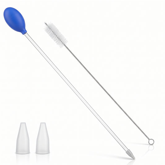 Zyghjort Long Pipette for Aquarium, 19.3 In Fish Feeding Tube