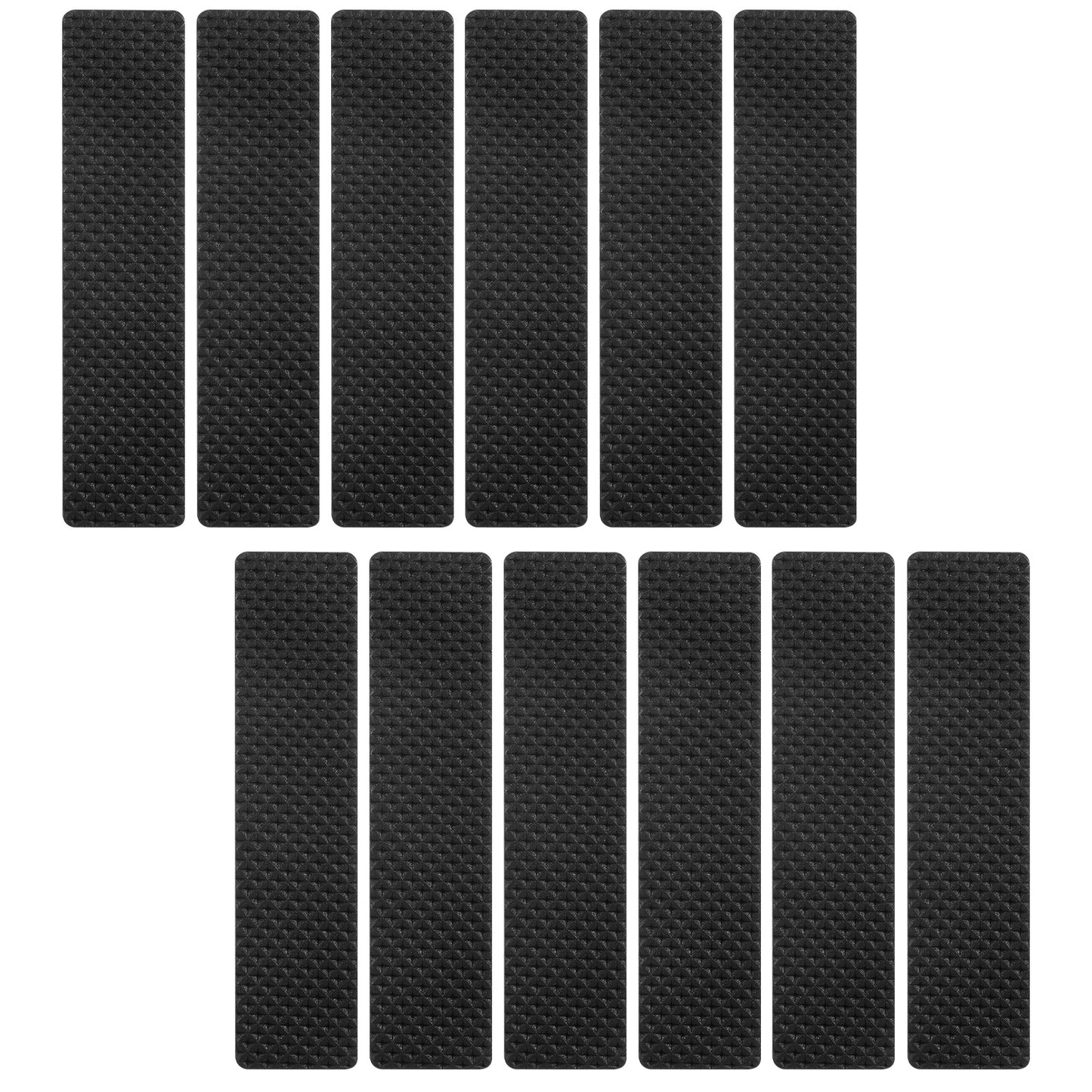 48 Pcs Non Slip Furniture Pads 3.7 x 0.87 Inch Self Adhesive Rubber Furniture Gripper Furnitures Floor Protectors Thick Foot Cover Keep Furnitures in Place