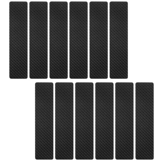 48 Pcs Non Slip Furniture Pads 3.7 x 0.87 Inch Self Adhesive Rubber Furniture Gripper Furnitures Floor Protectors Thick Foot Cover Keep Furnitures in Place