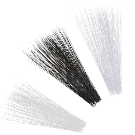 900 PCS Craft Animal Whiskers Simulated Simulated Animal Whiskers for Stuffed Whisker Muppet (White, 2.75in)