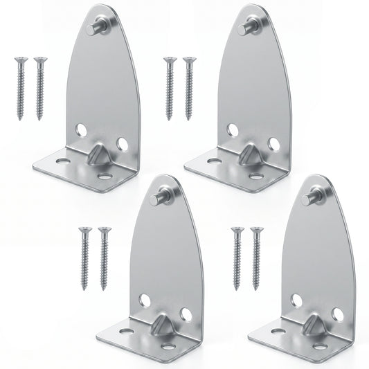 4 PCS Blind Hold Down Brackets Mini Blind Brackets