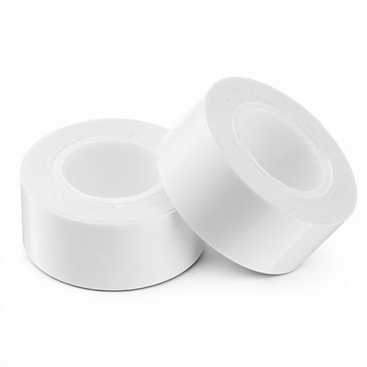 2 Pcs Label Tape, 15mmx4m Waterproof Label Maker Tape Self-Adhesive Labels Printer Tapes for Marking Name, Price, Shelf Life & Classification