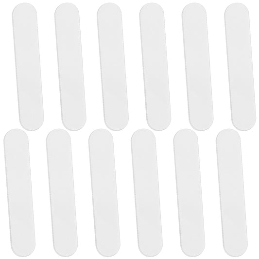 Exircy 12PCS Hat Size Reducer, Foam Reducing Tape Sweatband Sizing Tape for Hats and Caps (White)