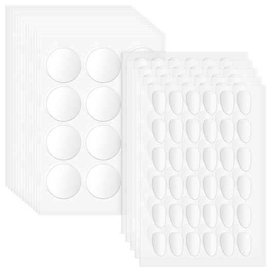 306PCS Double Sided Sticky Pads Sticky Dots Double Sided 0.78in Round Transparent Double-Sided Tape Strong Adhesive Waterproof Dots Sticker for Photos Walls, Posters, Balloon, Party Decorations