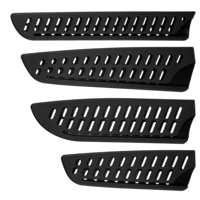 FdcLixuvol 4 Pcs Knife Sheath Kitchen Safety Knives Covers or Sleeves Plastic Universal Knives Guards Set Blade Protector for 8.5'' 7.4'' 7.3'' 5.4'' Chef Bread Utility Knife