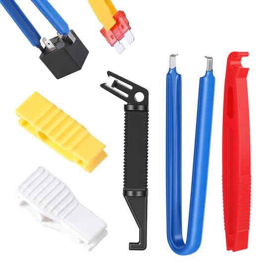 EupHHonycs Fuse Puller Tool Set, Relay Puller Pliers, Car Fuse Remover Kit, Car Fuses Pullers Tools for Truck Motorcycle Suv Repair