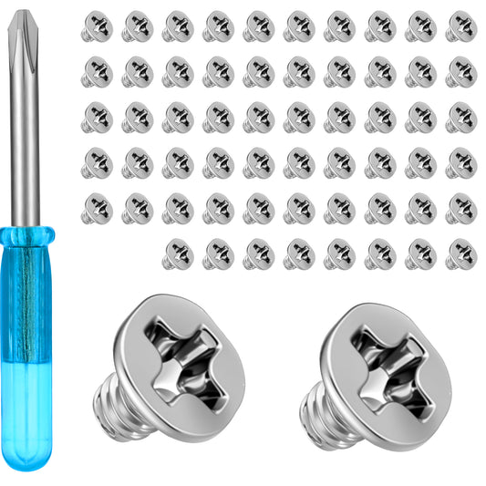 M3 SSD Screws Kit, 60pcs SSD Mounting Screws with Screwdrivers M3 NVMe Screw for Laptop