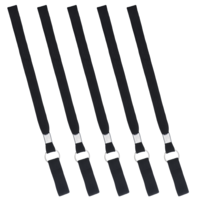 Exircy 5-Pack Walking Stick Wrist Straps, Elastic Loop Attached Anti-Slip from Handle Straps Band Fit for Collapsible Foldable Walking Stick, Crutches