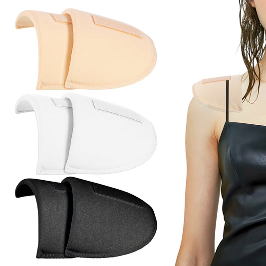 3 Pairs Shoulder Pads for Womens Clothing, Anti-Slip Detachable Hombreras Para Ropa Mujer No-Sewing Required Breathable Set-in High Low Sponge Pad Men Blazer Clothes Sewing Accessories